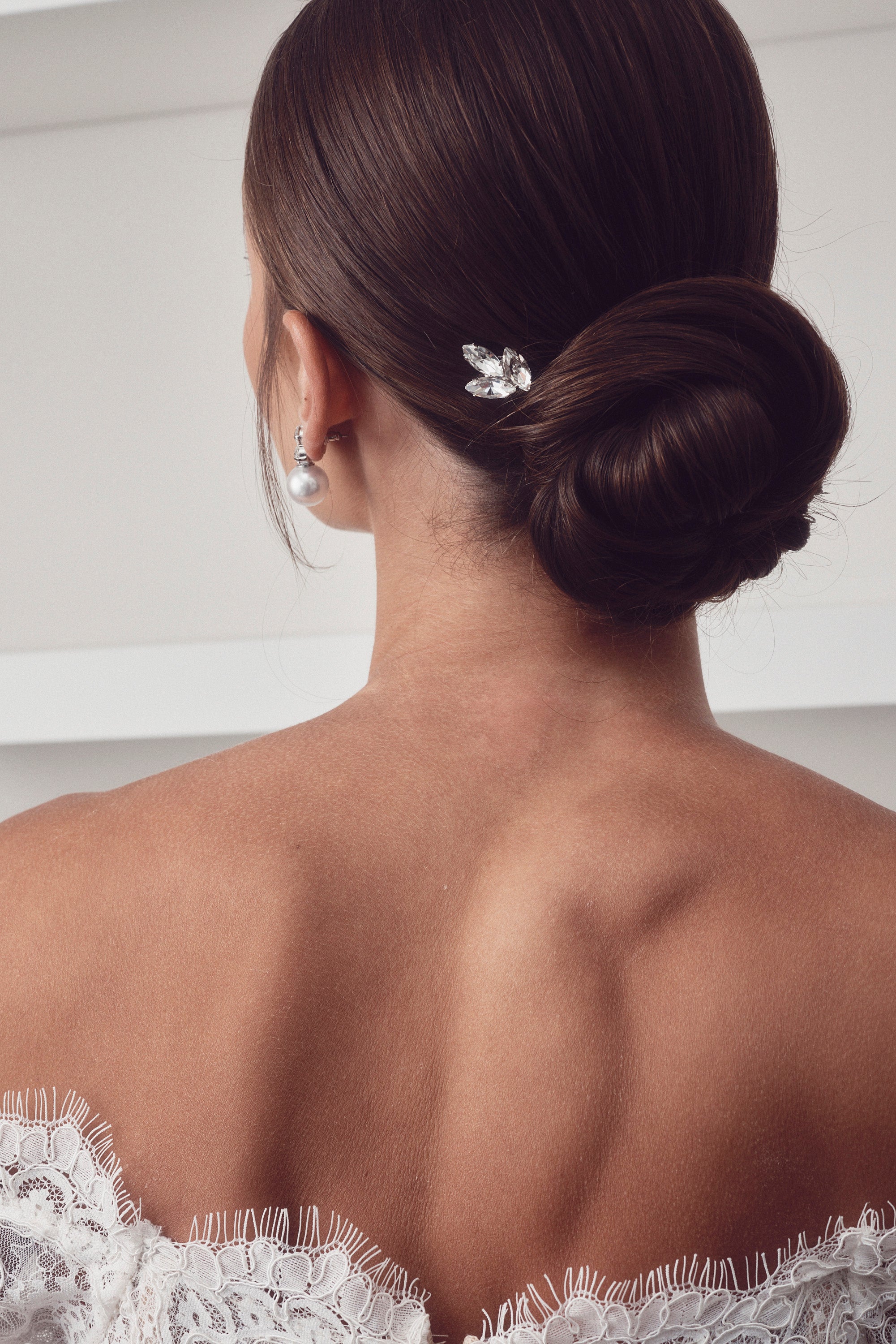 Effie - Marquise Crystal Bridal Hair Pin Trio