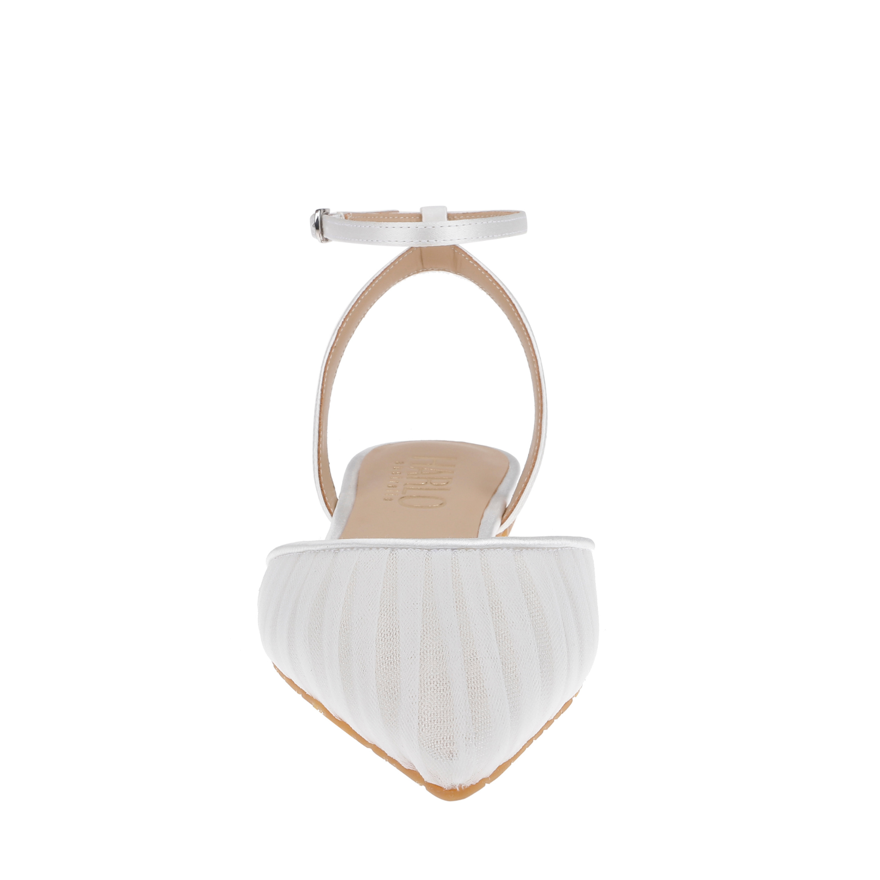 Chanel Tulle - White Tulle Flats