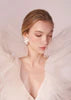 Elizabeth Bower - Organna Pearl Flower Stud - Rhodium/Ivory