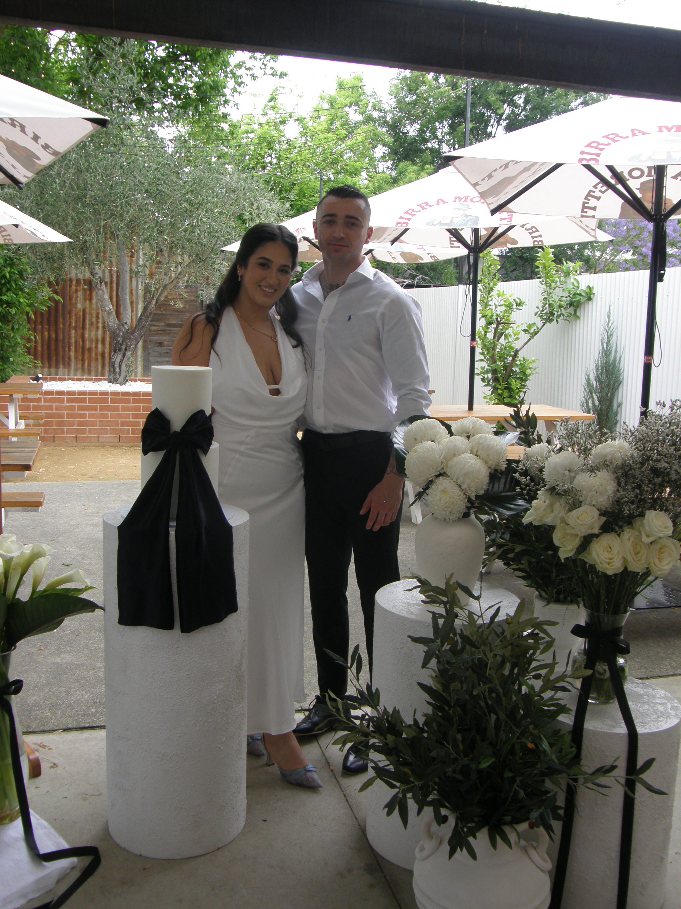 Josie - Pointed Toe Lace Ankle Strap Pumps - Ice Blue