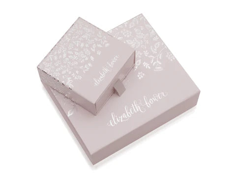 Elizabeth Bower - Triplet Mini Crystal Stud - Gold