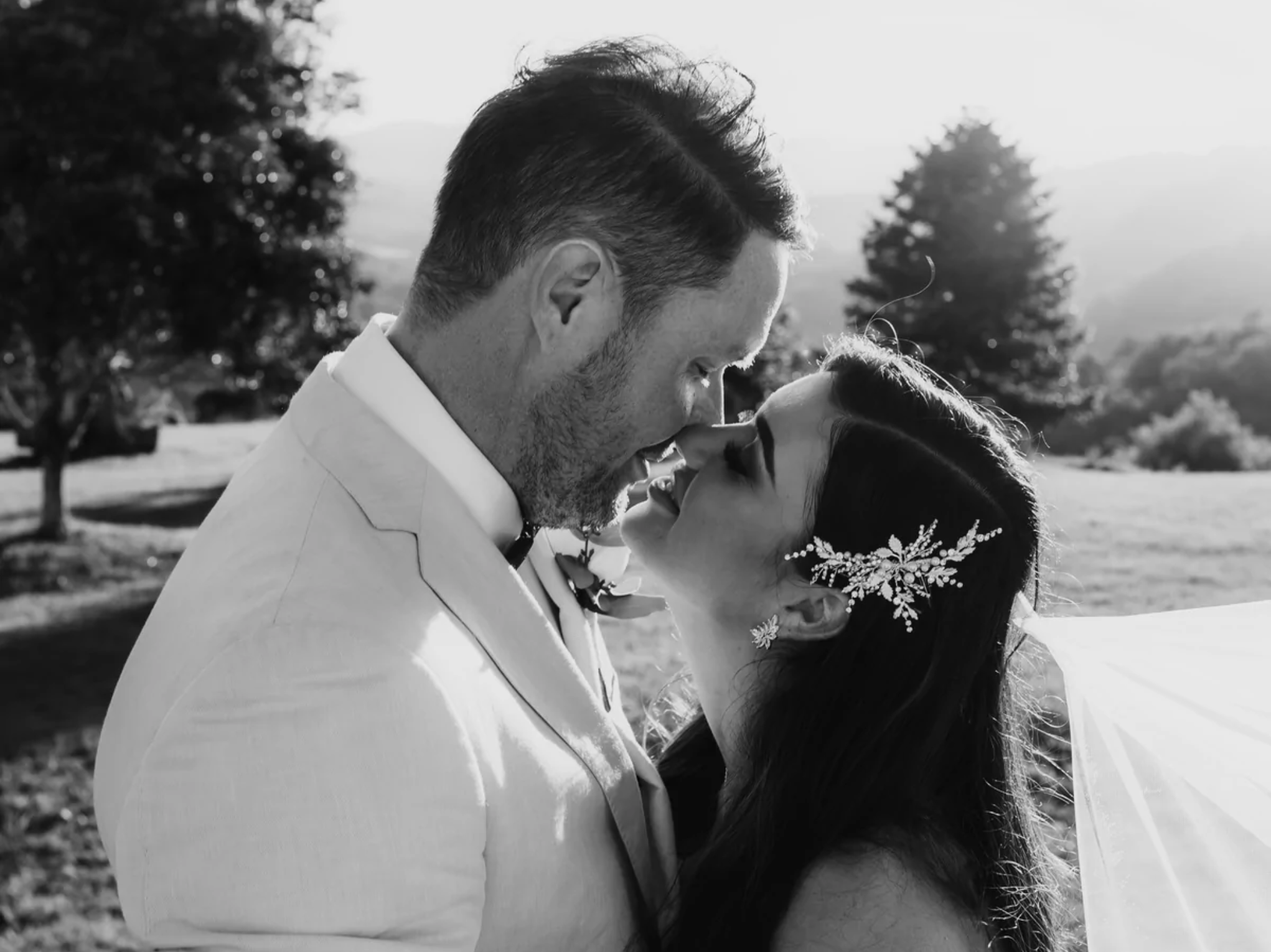 Blake - Crystal Cluster Bridal Stud Earrings