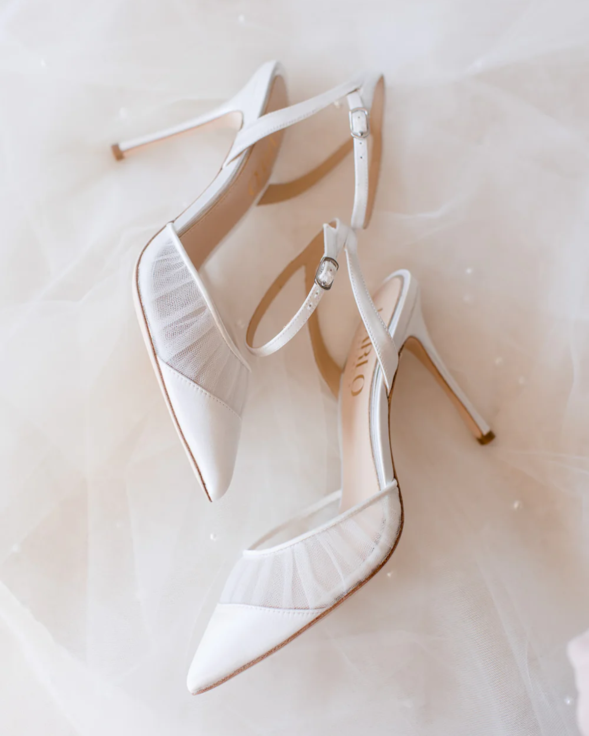 Chantelle Tulle - White Tulle Bridal Point