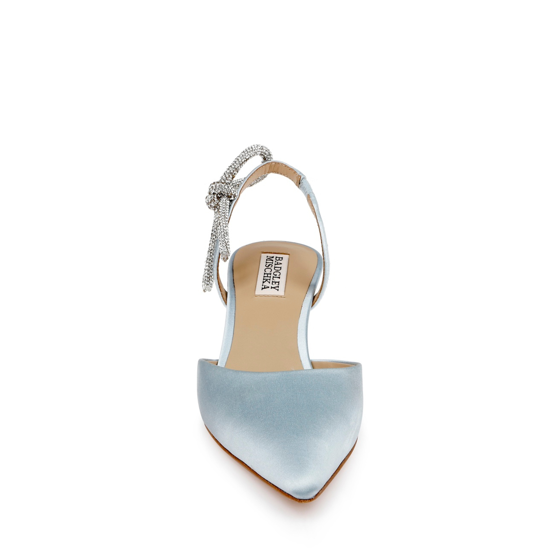 Gentry - Kitten Heel Slingback Pumps - Moonstone Blue