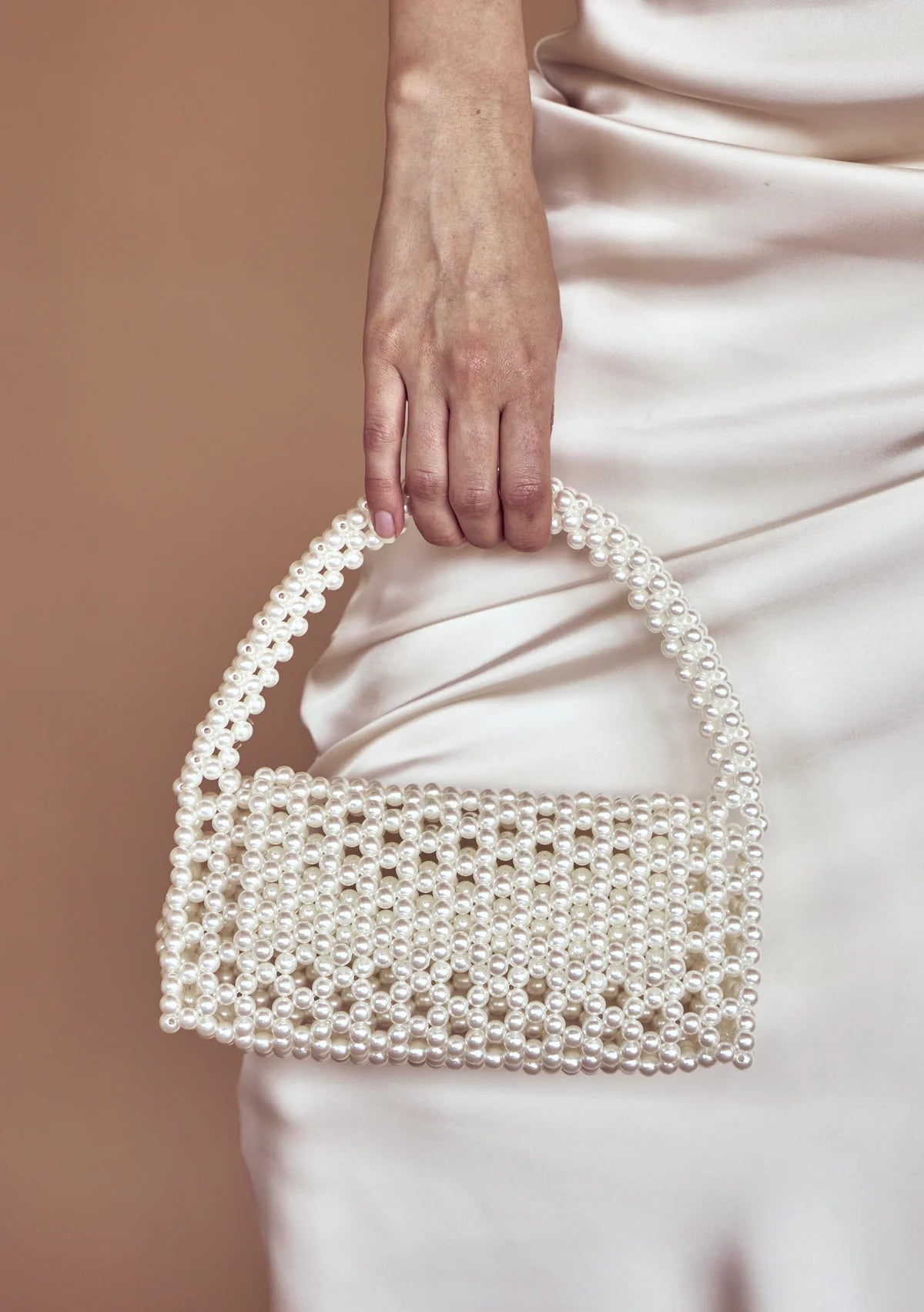 Lola Knight - Coco Ivory Pearl Bag